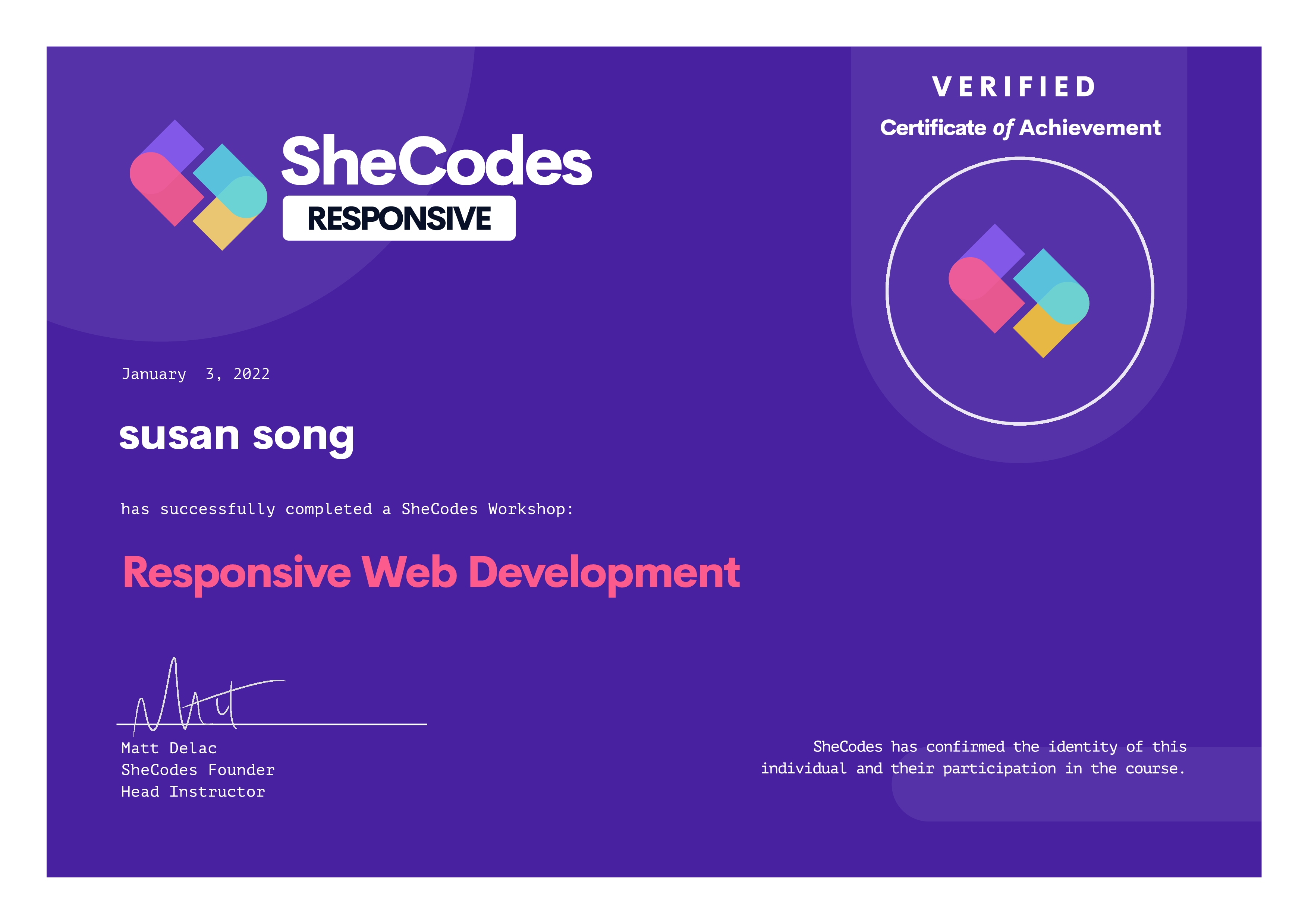 Responsive: Responsive Development Certification